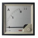 RS PRO Analogue Panel Ammeter 20 A AC Moving Iron Movement 92 mm x 92 mm 1% Accuracy 186-2464