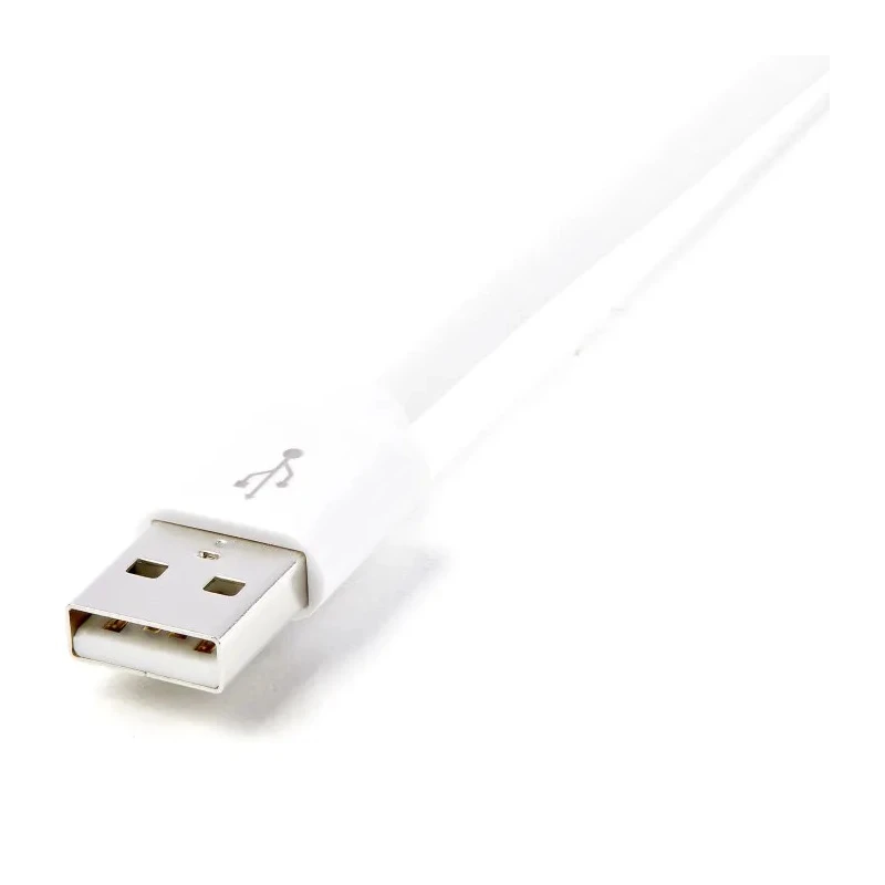 StarTech.com USB 2.0 Male USB 2.0 Type A to Male Lightning Connector Cable White 2m USBLT2MW