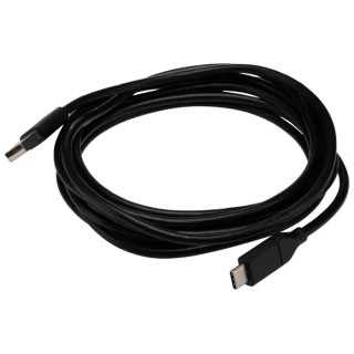 RS PRO IC Socket USB Cable Male USB Type A to Male USB Type C 3 m 20V USB 2.0 186-3056