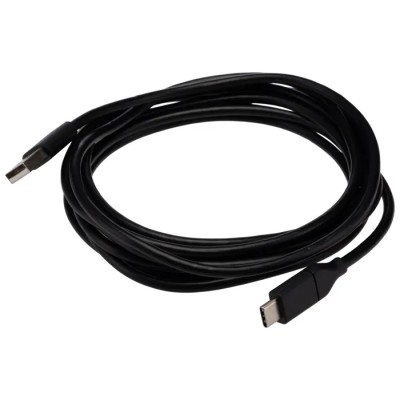 RS PRO IC Socket USB Cable Male USB Type A to Male USB Type C 3 m 20V USB 2.0 186-3056