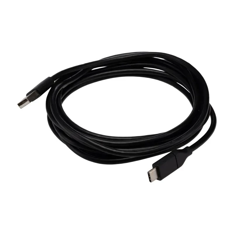 RS PRO IC Socket USB Cable Male USB Type A to Male USB Type C 3 m 20V USB 2.0 186-3056