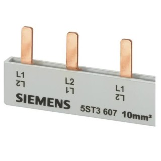 Siemens Copper SENTRON 5ST Busbar 80A, Miniature Circuit Breaker Compatible, 5ST3657