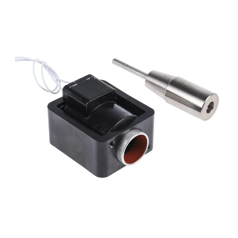 Mecalectro Linear Solenoid Push Pull Action 24V DC, 25mm Stroke Model 8 23 01 85