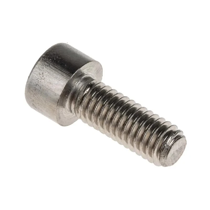 RS PRO Plain Stainless Steel Hex Socket Cap Screw M6 x 16 mm DIN 912 Italy 187-1392