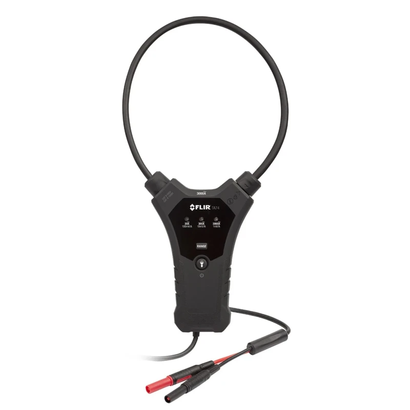 FLIR Current Clamp, AC Adapter, 3 kA AC Max, Voltage Output TA74