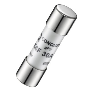 RS PRO 25A GPV Ceramic Cartridge Fuse, 10 x 38 mm, 600V dc, Ceramic Body 188-4670