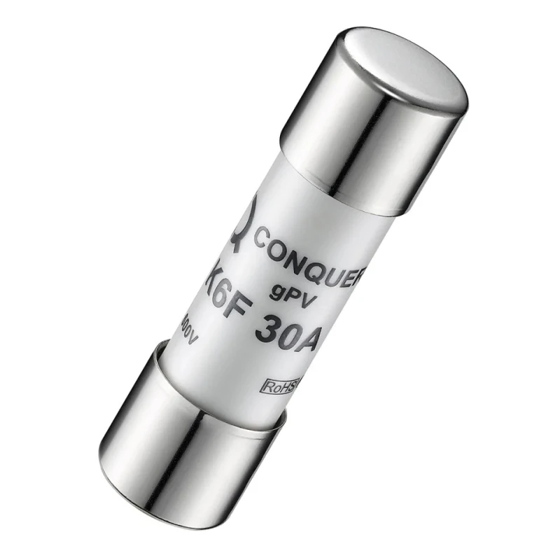 RS PRO 25A GPV Ceramic Cartridge Fuse, 10 x 38 mm, 600V dc, Ceramic Body 188-4670
