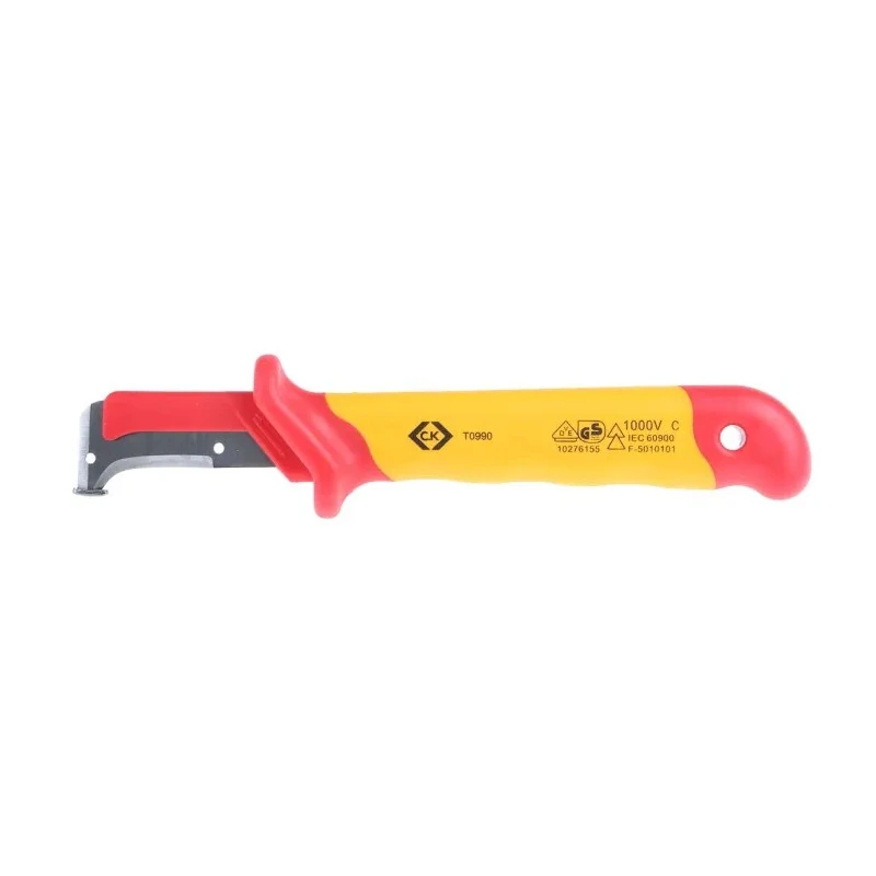 CK Cable Knife VDE/1000V Approved, 205mm Overall Length, 185mm Blade Length T0990