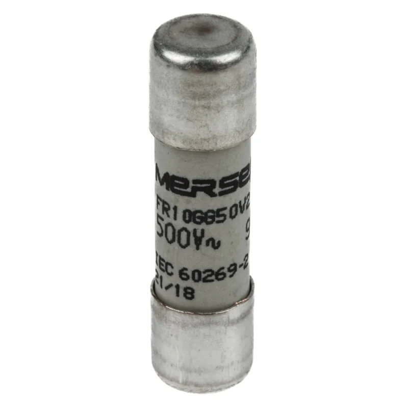 Mersen 2A GG Ceramic Cartridge Fuse, 10 x 38 mm, 500V AC, Super Fast Acting D213098 / FR10GG50V2
