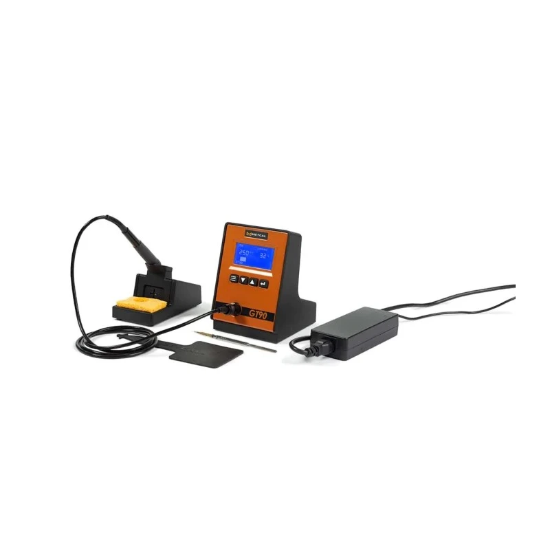 Metcal GT90 Soldering Station 90 W Power Rating, 450°C Tip Temperature, LCD Display, ESD Safe GT90-HP-T4