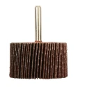 RS PRO Aluminium Oxide Flap Wheel 50 mm Diameter, 30 mm Face Width, P60 Grit, Grade 60, 6 mm Shank, 10000 rpm 189-5747