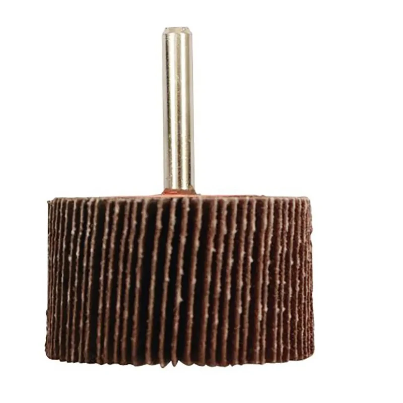RS PRO Aluminium Oxide Flap Wheel 50 mm Diameter, 30 mm Face Width, P60 Grit, Grade 60, 6 mm Shank, 10000 rpm 189-5747
