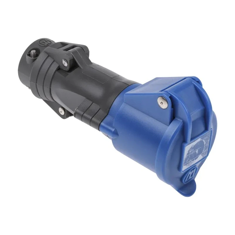Legrand Industrial Power Connector, Rated at 16A, 250V, IP44 Blue Cable Mount, Model IP44, MPN 