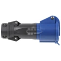 Legrand Industrial Power Connector, Rated at 16A, 250V, IP44 Blue Cable Mount, Model IP44, MPN 