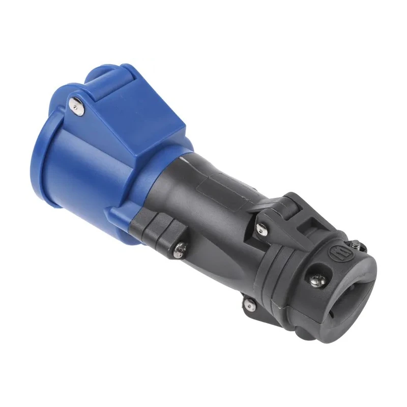 Legrand Industrial Power Connector, Rated at 16A, 250V, IP44 Blue Cable Mount, Model IP44, MPN 