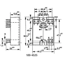 Celduc SCT Series Solid State Relay 12 A Load 440 Vrms Load DIN Rail Mount 90V DC Control SCT62110