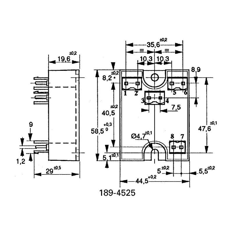 Celduc SCT Series Solid State Relay 12 A Load 440 Vrms Load DIN Rail Mount 90V DC Control SCT62110