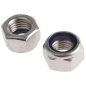 RS PRO Plain Stainless Steel Nylon Insert Locknut M20, DIN 985, A4 Grade 188-6476