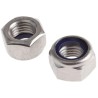 RS PRO Plain Stainless Steel Nylon Insert Locknut M20, DIN 985, A4 Grade 188-6476