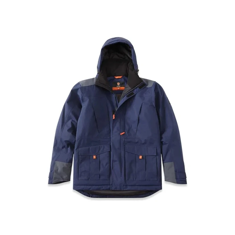 Parade Navy Waterproof Parka Jacket Zipper 2XL ORMOZ 17ORMOZ*1482TXXL