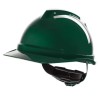 MSA Safety V-Gard 500 Green Safety Helmet Adjustable GV542-0000000-000