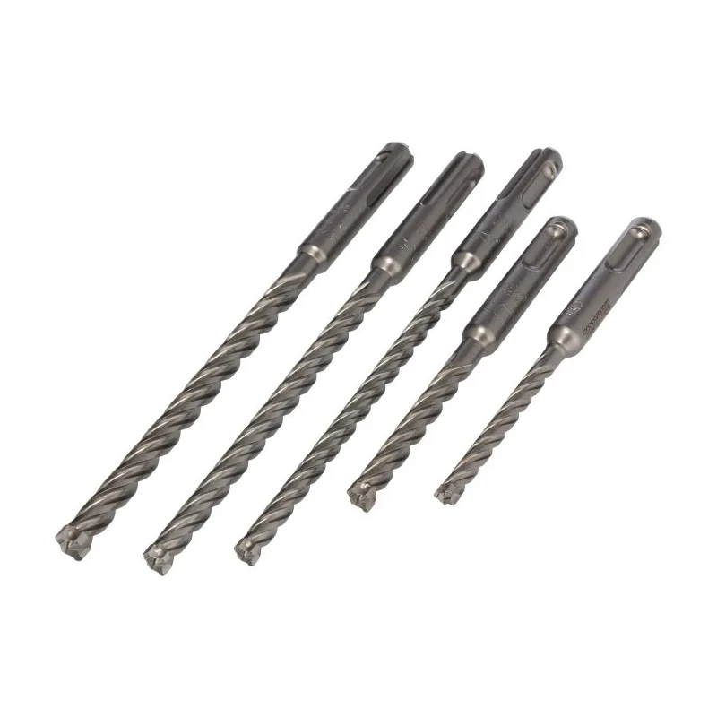 Makita 5-Piece SDS Drill Bit Set for Masonry, Carbide, 5.5 mm to 8 mm B-59003