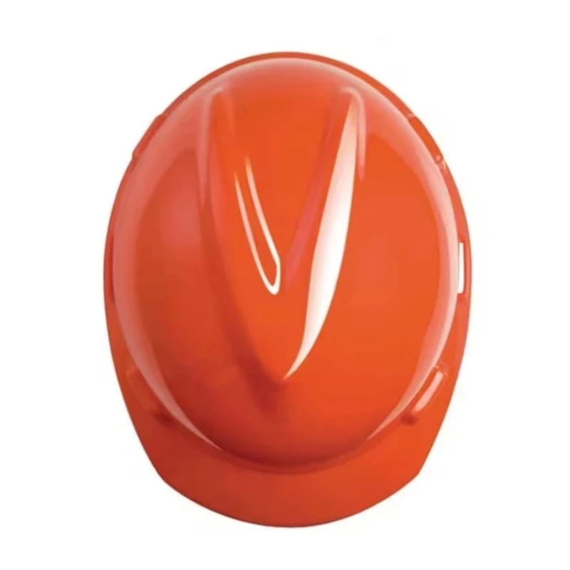MSA Safety V-Gard Orange Safety Helmet Adjustable GV161-0000000-000