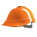 MSA Safety V-Gard 200 Orange Ventilated Adjustable Safety Helmet GV661-0000000-000