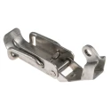 RS PRO Stainless Steel Lockable Draw Latch 84 mm Length 32 mm Width 17 mm Depth 686N Operating Tension 197-4176