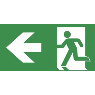 EMERGI-LITE Ceiling Wall Surface LED Emergency Exit Legend RSEN6120