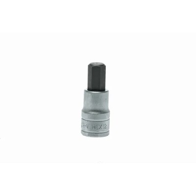 Teng Tools 1/2 in Drive 12 mm Bit Socket Square Drive Chrome Finish M121512-C