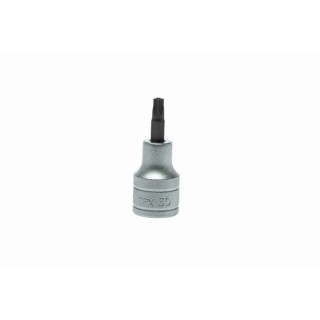 Teng Tools 1/2 in Drive T30 Bit Socket, Chrome Plated Alloy Steel Square Drive M121230-C