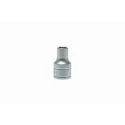 Teng Tools 1/2 in Drive 9 mm 12 Point Bi-Hexagon Socket, Satin Finish, Chrome Vanadium Steel, 38mm Overall Length M120509-C