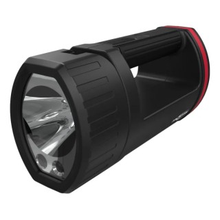 Ansmann LED Hand Lamp Black Red Rechargeable USB Plug Type Dimmable 20W 1700 lm 5200mAh Battery 1600-0223