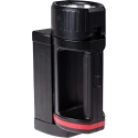 Ansmann LED Hand Lamp Black Red Rechargeable USB Plug Type Dimmable 20W 1700 lm 5200mAh Battery 1600-0223