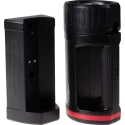 Ansmann LED Hand Lamp Black Red Rechargeable USB Plug Type Dimmable 20W 1700 lm 5200mAh Battery 1600-0223