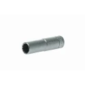 Teng Tools 1/2 in Drive 15 mm 12 Point Chrome Vanadium Socket 79mm Overall Length M120615-C