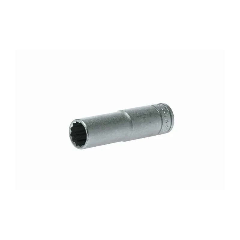 Teng Tools 1/2 in Drive 15 mm 12 Point Chrome Vanadium Socket 79mm Overall Length M120615-C