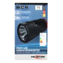 Ansmann LED Hand Lamp Black Red Rechargeable USB Plug Type Dimmable 20W 1700 lm 5200mAh Battery 1600-0223