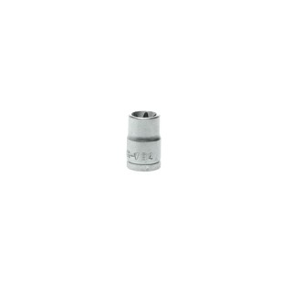 Teng Tools 3/8 in Drive E14 Standard Square Alloy Steel Chrome Finish Socket M380714-C