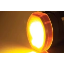 Ansmann LED Hand Lamp Black Red Rechargeable USB Plug Type Dimmable 20W 1700 lm 5200mAh Battery 1600-0223