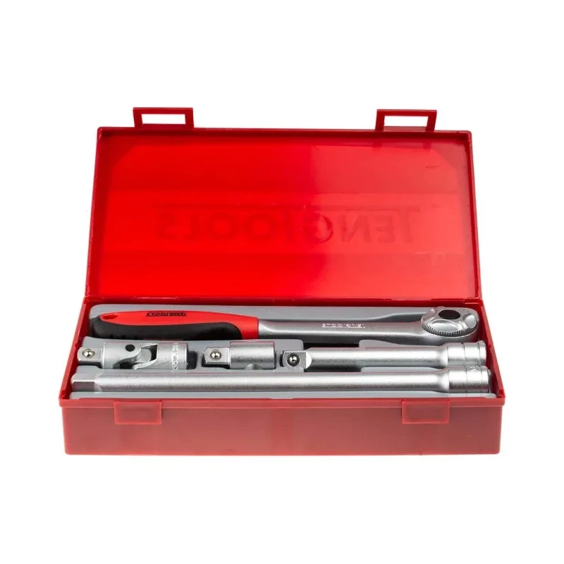 Teng Tools 1/2 in Hex Drive Ratchet, 50mm Overall Length TT1205