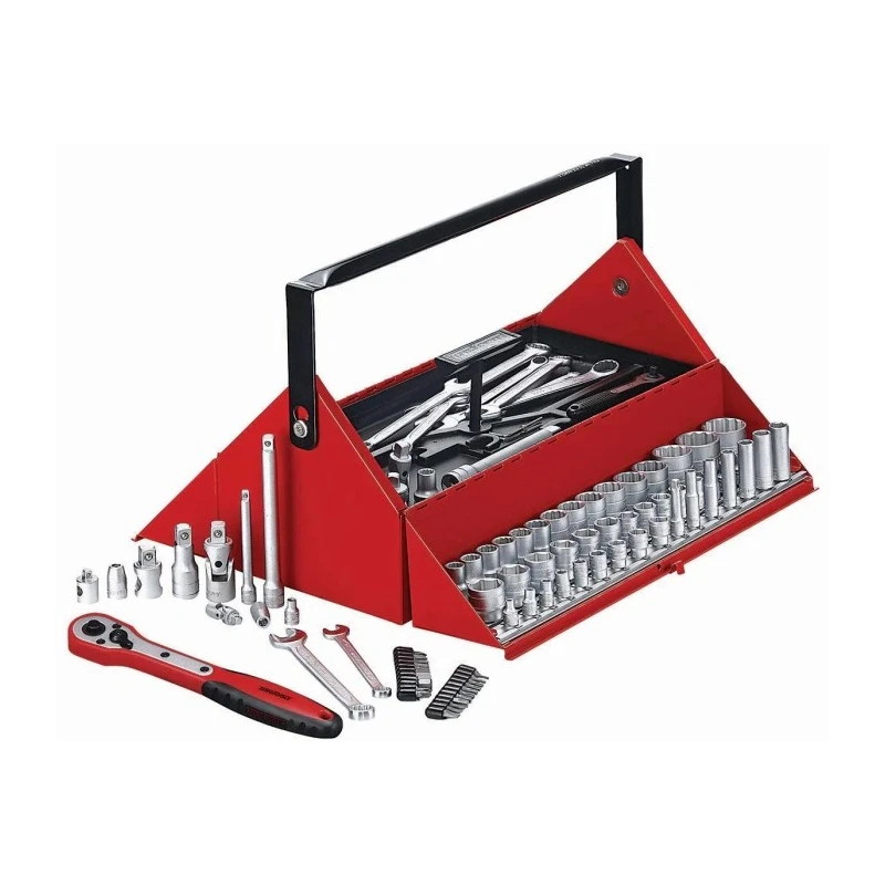 Teng Tools 187 Piece Automotive Tool Kit with Case TC187