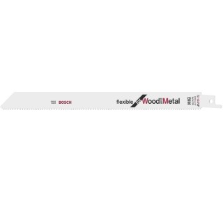 Bosch Reciprocating Saw Blade 5-Piece Bi-Metal Cutting Blades 2608654981