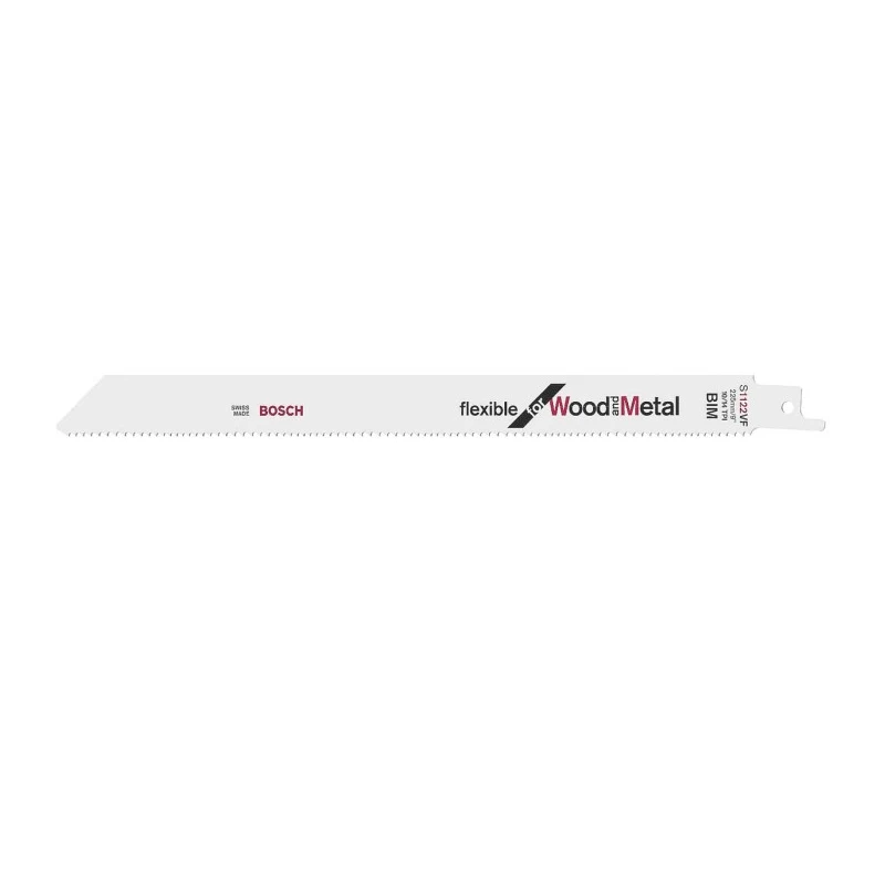Bosch Reciprocating Saw Blade 5-Piece Bi-Metal Cutting Blades 2608654981