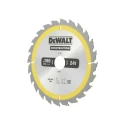 DeWALT Circular Saw Blade 190mm 24 Teeth Alternate Top Bevel Tungsten Carbide DT1944-QZ