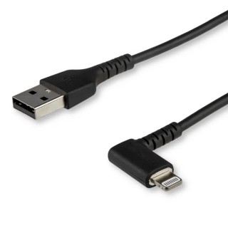 StarTech.com USB 2.0 Male USB Type A to Male Lightning Connector Cable Black 1 m RUSBLTMM1MBR