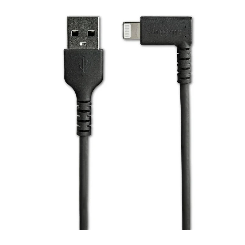 StarTech.com USB 2.0 Male USB Type A to Male Lightning Connector Cable Black 1 m RUSBLTMM1MBR