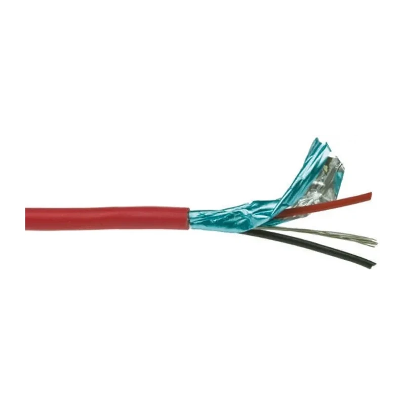 Belden Audio Cable 1 Pair Stranded Copper Conductor Screened 304 m Red PVC Jacket 1503A 002U1000