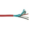Belden Audio Cable 1 Pair Stranded Copper Conductor Screened 304 m Red PVC Jacket 1503A 002U1000